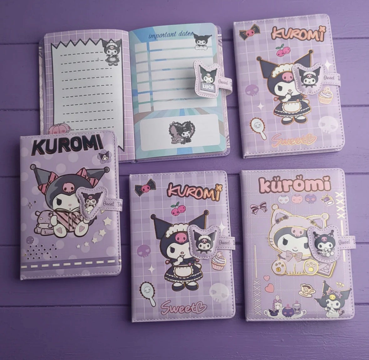 Sweet Kuromi Planner - Journal