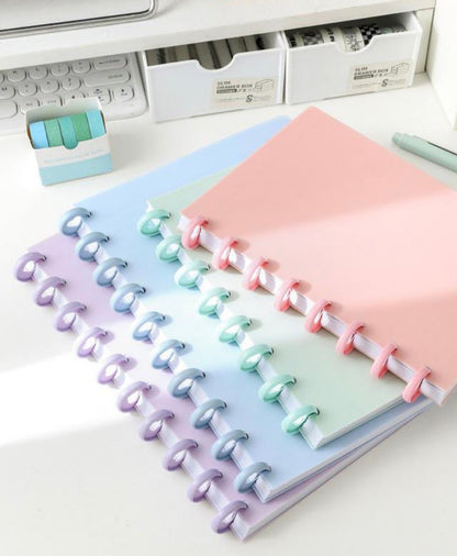 Simple Acrylic Rings Notebook