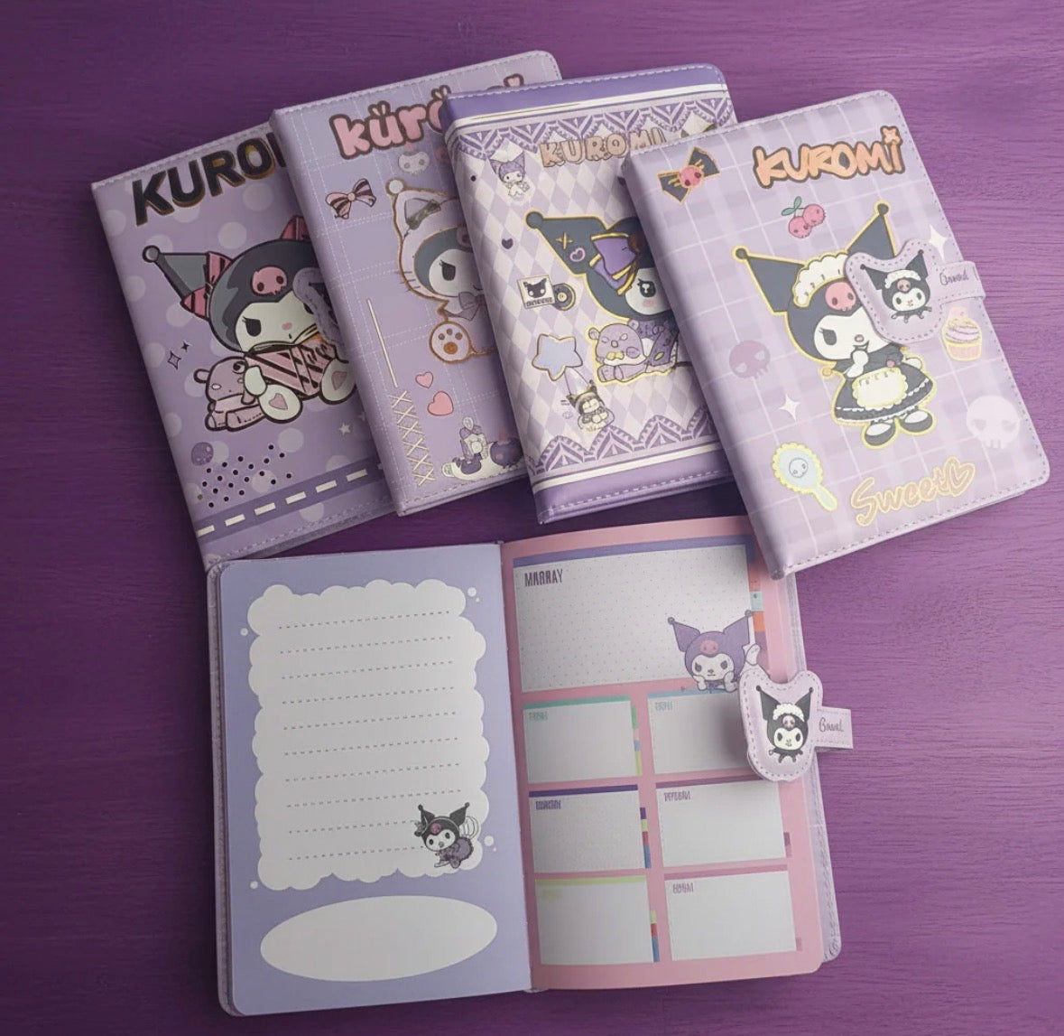 Sweet Kuromi Planner - Journal