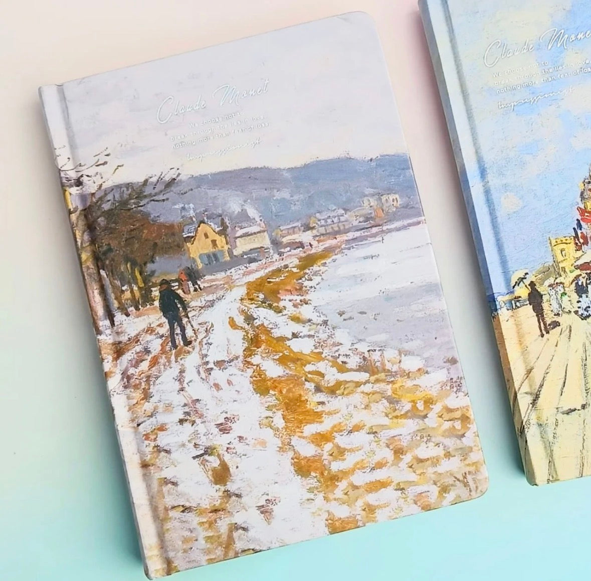 Claude Monet Series Grid Journal