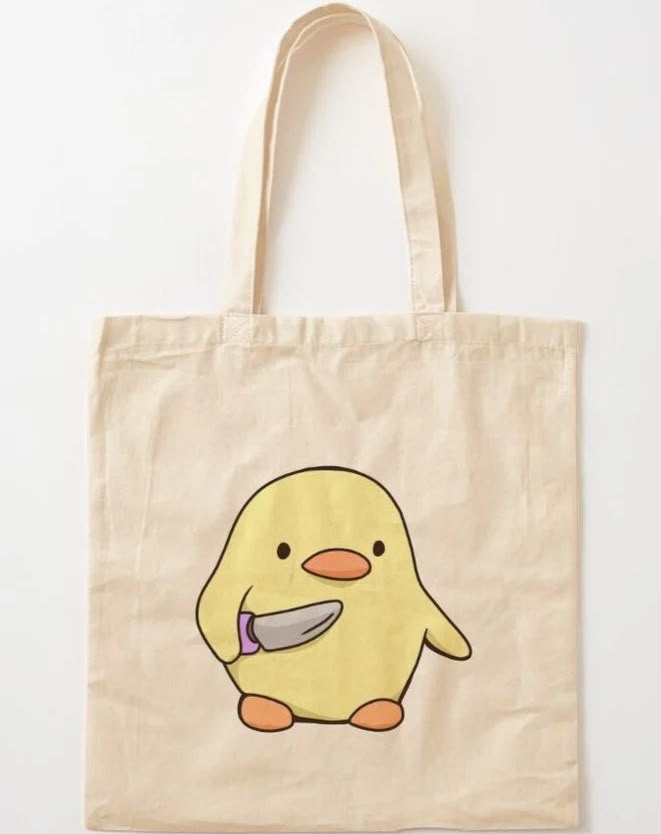 Little Duck printed Tote